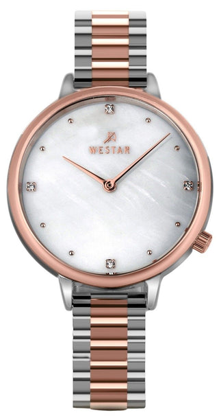 Front view of Westar 00135SPN611 Womens Watch on white background