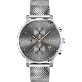 Front view of Hugo Boss 1513807 Watch on white background