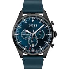 Front view of Hugo Boss 1513711 Watch on white background