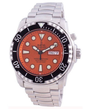 Front view of Ratio 1068HA96-34VA-ORG Mens Watch on white background