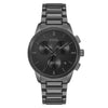 Hugo Boss Grey Chronograph 1513929 Black Dial Grey Stainless Steel Mens Watch