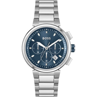 Front view of Hugo Boss 1513999 Watch on white background