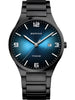 Bering 15240-727 Blue Dial Black Titanium Unisex Watch