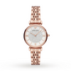 Emporio Armani TBar Gianni AR11244 Crystal Dial Rose Gold Stainless Steel Womens Watch