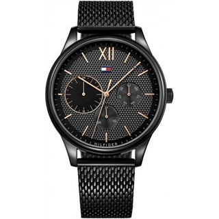 Front view of Tommy Hilfiger Damon 1669936 Watch on white background