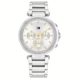 Front view of Tommy Hilfiger Emily 1692144 Watch on white background