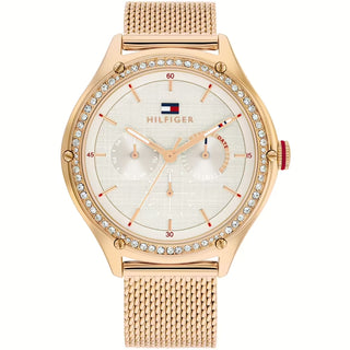 Front view of Tommy Hilfiger Lexi 1692168 Watch on white background