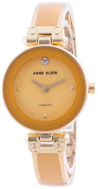 Front view of Anne Klein 1980MGGB Womens Watch on white background