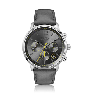 Front view of Hugo Boss 1513658 Watch on white background