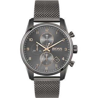 Front view of Hugo Boss 1513837 Watch on white background