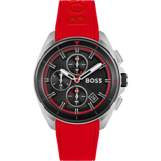 Front view of Hugo Boss 1513959 Watch on white background