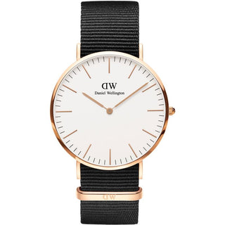 Front view of Daniel Wellington DW00100257 Watch on white background