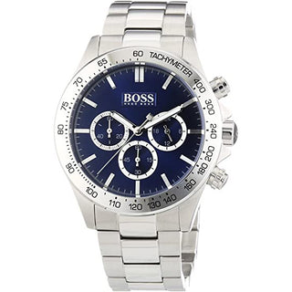 Front view of Hugo Boss 1512963 Watch on white background