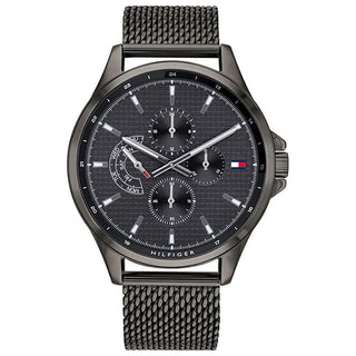 Front view of Tommy Hilfiger Shawn 1791613 Mens Watch on white background