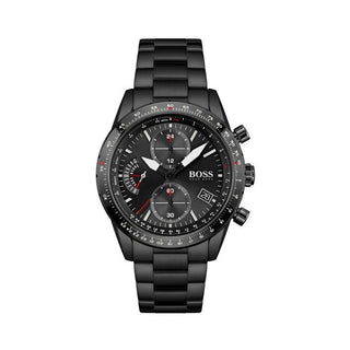 Front view of Hugo Boss 1513854 Watch on white background