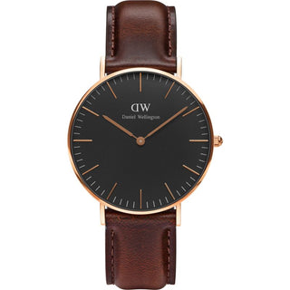 Front view of Daniel Wellington DW00100137 Watch on white background