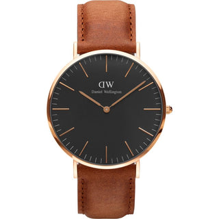 Front view of Daniel Wellington DW00100126 Watch on white background