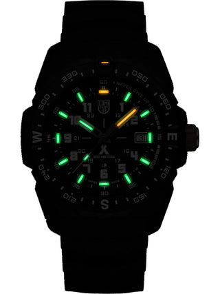 Angle shot of Luminox XB.3735 Black Unisex Watch on white background