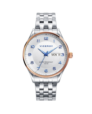 Front view of Viceroy 401147-05 Mens Watch on white background