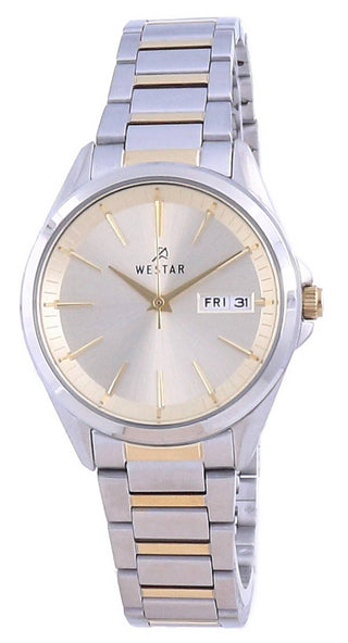 Front view of Westar 40212CBN102 Womens Watch on white background