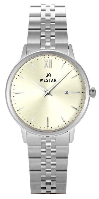 Front view of Westar 40215STN102 Womens Watch on white background