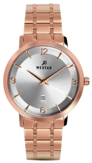 Front view of Westar 40220PPN607 Mens Watch on white background