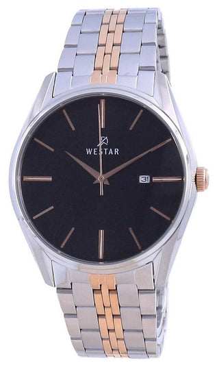 Front view of Westar 50210SPN603 Mens Watch on white background