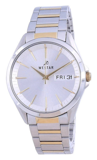 Front view of Westar 50212CBN107 Mens Watch on white background