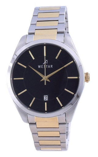 Front view of Westar 50213CBN103 Mens Watch on white background