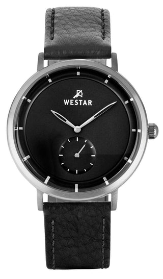 Front view of Westar 50246STN103 Mens Watch on white background