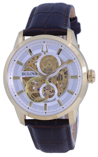 Front view of Bulova 97A138 Mens Watch on white background