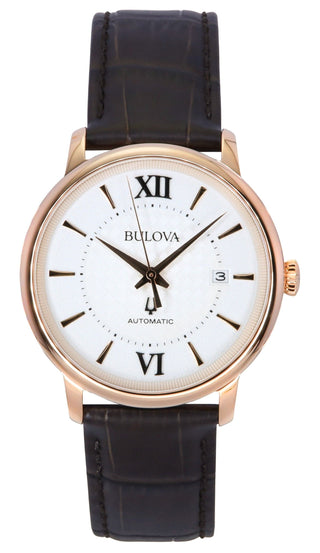 Front view of Bulova 97B225 Mens Watch on white background