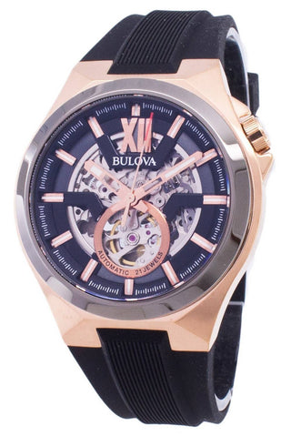 Front view of Bulova 98A177 Mens Watch on white background