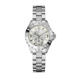 Angle shot of Gc Guess Collection A70000L1 Watch on white background