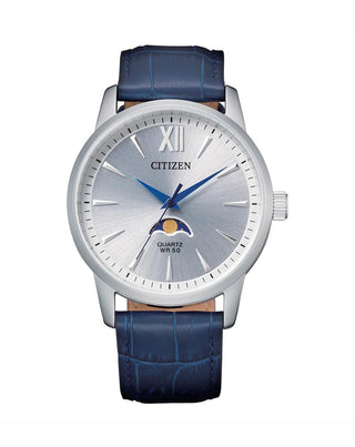 Front view of Citizen AK5000-03A Mens Watch on white background