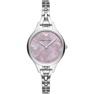 Front view of Emporio Armani AR11122 Womens Watch on white background