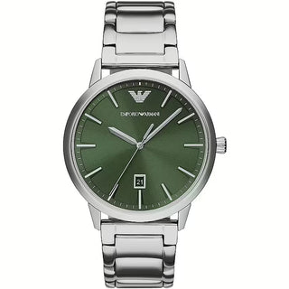 Front view of Emporio Armani AR11575 Watch on white background