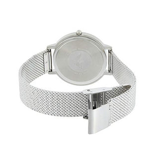 Angle shot of Emporio Armani Kappa Special Pack + Earrings AR80029 Womens Watch on white background
