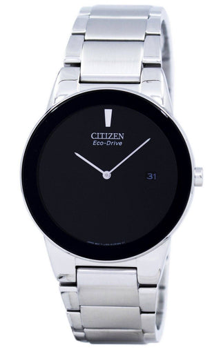 Front view of Citizen AU1060-51E Mens Watch on white background