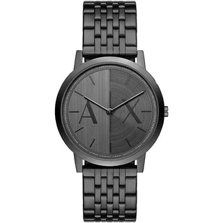 Front view of Armani Exchange Dale AX2872 Mens Watch on white background