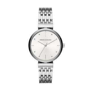 Front view of Armani Exchange AX5900 Womens Watch on white background