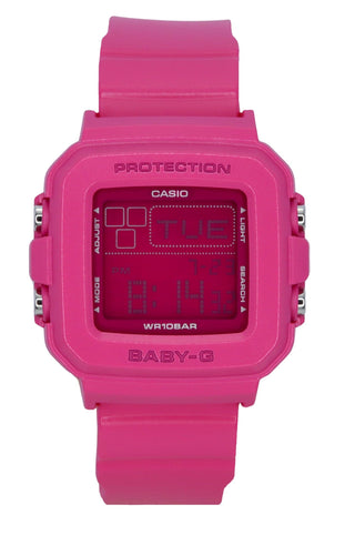 Front view of Casio BGD-10K-4 Womens Watch on white background