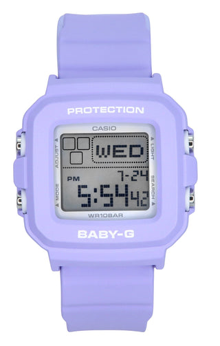 Front view of Casio BGD-10K-6 Womens Watch on white background