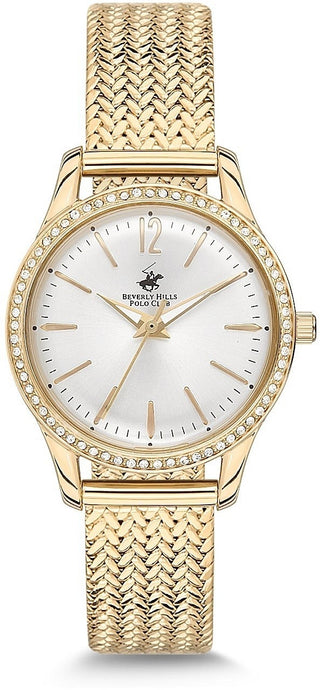 Front view of Beverly Hills Polo Club BH2101-02 Womens Watch on white background