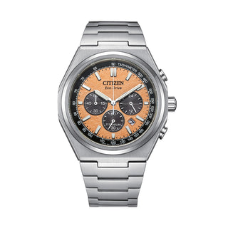 Front view of Citizen CA4610-85Z Watch on white background