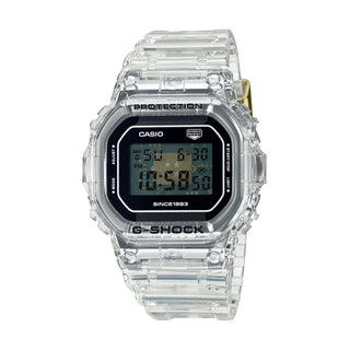 Front view of Casio The Origin Recrystallized Serie 40Th Anniversary DW-5040RX-7ER Mens Watch on white background