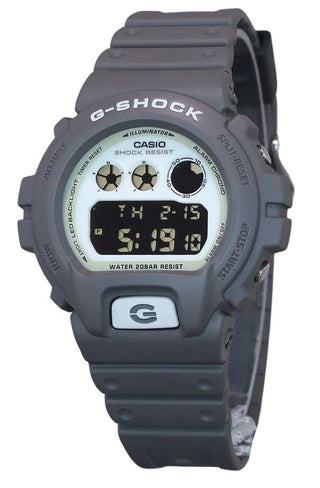 Front view of Casio DW-6900HD-8 Mens Watch on white background