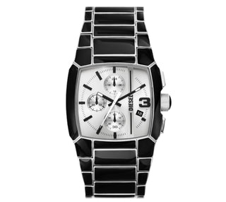 Front view of Diesel Cliffhanger DZ4646 Mens Watch on white background