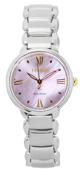 Front view of Citizen EM0927-87Y Womens Watch on white background