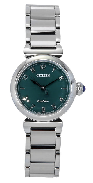 Front view of Citizen EM1130-83X Womens Watch on white background